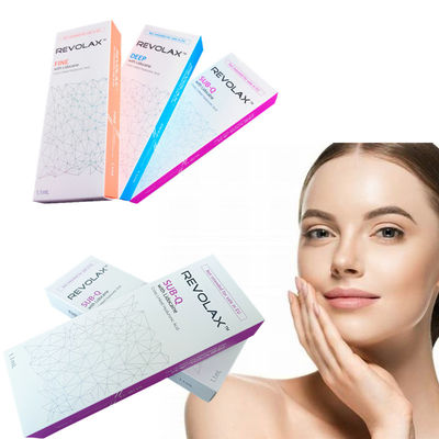 1.1ml 24mg/Ml Revolax 피부 충전물 정밀한 노화 방지 주사 가능한 히알루론산