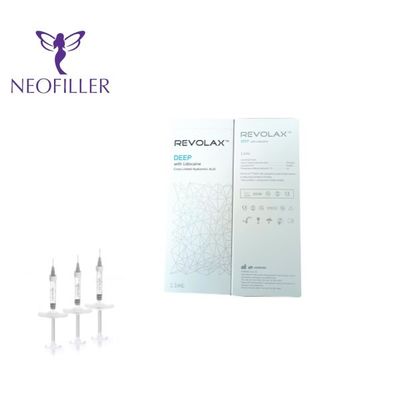 얼굴을 위한 주름 제거 1.1ml/Box 피부 충전물 Revolax 깊은 수압산 주입