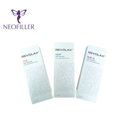 얼굴을 위한 주름 제거 1.1ml/Box 피부 충전물 Revolax 깊은 수압산 주입