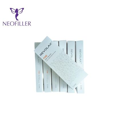 턱 주름을 위한 반대로 주름 Revolax 정밀한 리도카인 Hyaluronic 산 자연적인 충전물