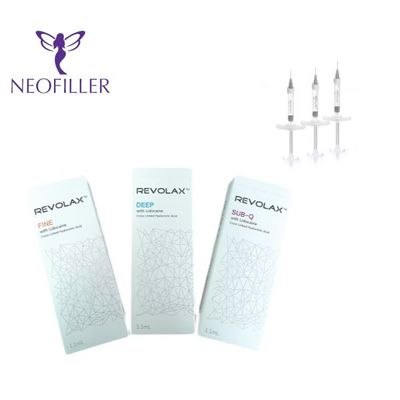 뺨 선을 위한 깊은 이하 Q 피부 충전물 Revolax Hyaluronic 산 충전물
