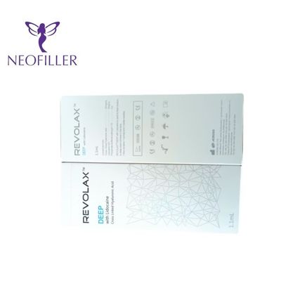 뺨 선을 위한 깊은 이하 Q 피부 충전물 Revolax Hyaluronic 산 충전물