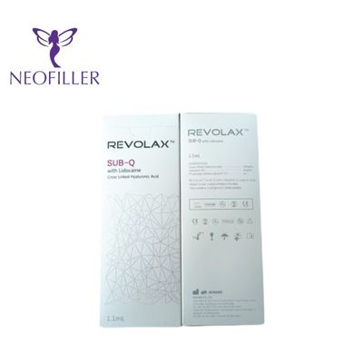 뺨 선을 위한 깊은 이하 Q 피부 충전물 Revolax Hyaluronic 산 충전물