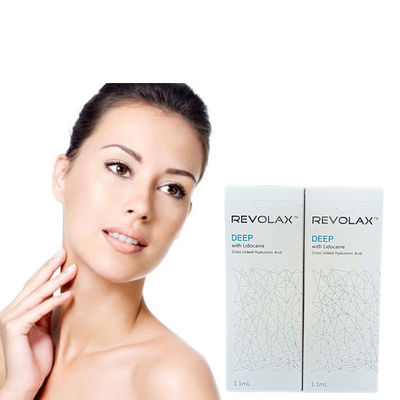 반대로 주름 얼굴을 위한 얼굴 플라스틱 Revolax 벌금 입술 수압 산성 주입