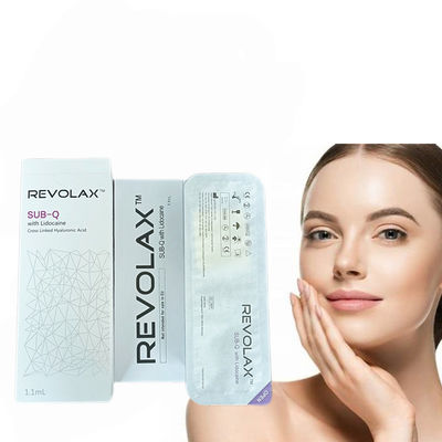 반대로 주름 얼굴을 위한 얼굴 플라스틱 Revolax 벌금 입술 수압 산성 주입
