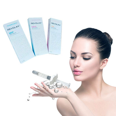 Hyaluronic 산 Revolax 미묘한 얼굴 충전물 2 x 얼굴을 위한 1ml 9 - 12 달