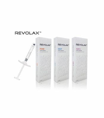 Hyaluronic 산 Revolax 미묘한 얼굴 충전물 2 x 얼굴을 위한 1ml 9 - 12 달