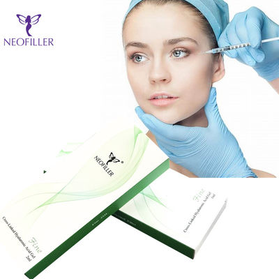 주름 제거 히알루론산 기반 피부 충전물 1ml 히알루론산 입술 충전물