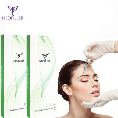 아름다움 얼굴 Hyaluronic 산 피부 충전물 20ml 주름 제거 턱 Hyaluronic 산 주입