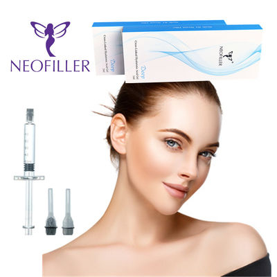 Neofiller 1ml 십자가에 의하여 연결되는 피부 충전물 Hyaluronic 자연적인 보는 입술 주입 24mg/Ml