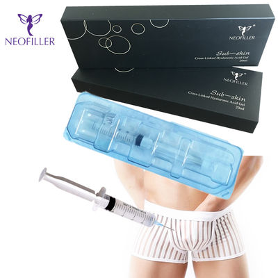 몸 24mg/Ml Hyaluronic 산 피부 충전물 Ha 둔부 충전물 주입 20ml