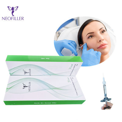 정밀한 피부 깊은 Hyaluronic 산 피부 충전물 1ml 2ml 피부 Ha 주입 얼굴