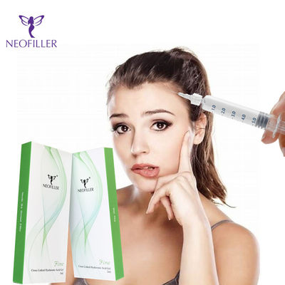피부 24Mg/Ml Hyaluron 충전물 주입 뺨 패딩 미묘한 입술 증진