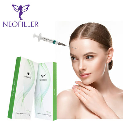 피부 24Mg/Ml Hyaluron 충전물 주입 뺨 패딩 미묘한 입술 증진