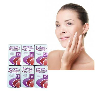 100 단위 얼굴 윤곽선 주름 보톡스 얼굴 주름 Allergan 보툴리눔 독소