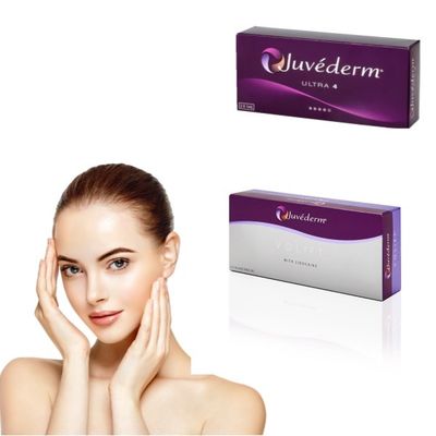 살롱 Juvederm Hyaluronic 산 충전물 얼굴 주사 가능 및 피부 충전물 24mg/ml