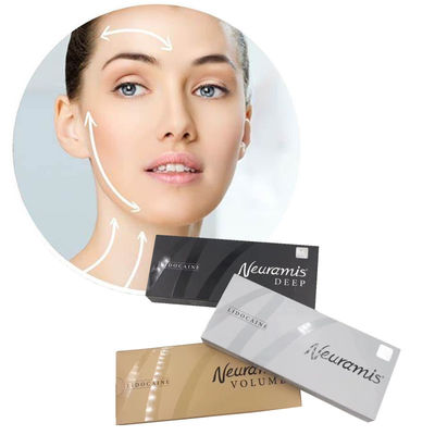 Hyaluornic Acid Lidocaine Neuramis 깊은 주름 방지 1ml 피부 필러 입술