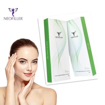 뺨 얼굴 Hyaluronic 산 피부 충전물 입술 HA 충전물 1ml 2ml 24mg/Ml