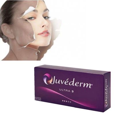 Hyaluronic Dermal Juvederm Ultra 3 립 필러 페이셜 미묘한 뺨 필러