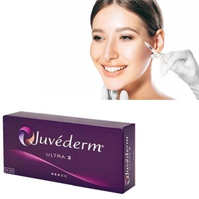 Hyaluronic Dermal Juvederm Ultra 3 립 필러 페이셜 미묘한 뺨 필러