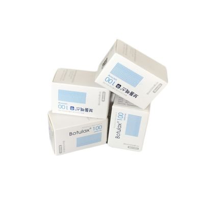 턱 체중을 줄이기 위한 주름 제거 100 단위 보툴리눔 독소 처리 한국 보톡스