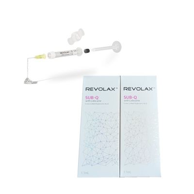 노화 방지 Ha Revolax 피부 충전물 1.1ml Hyaluronic 산 주입을 연결하는 교차하십시오