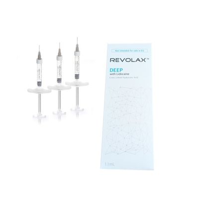노화 방지 Ha Revolax 피부 충전물 1.1ml Hyaluronic 산 주입을 연결하는 교차하십시오