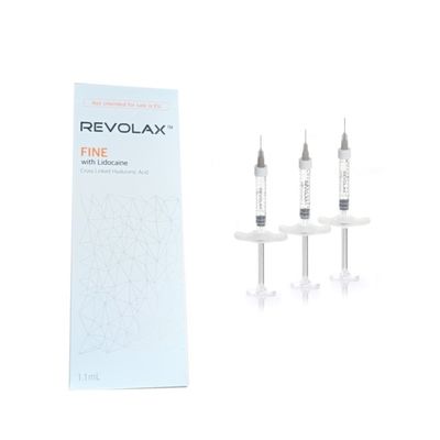 노화 방지 Ha Revolax 피부 충전물 1.1ml Hyaluronic 산 주입을 연결하는 교차하십시오