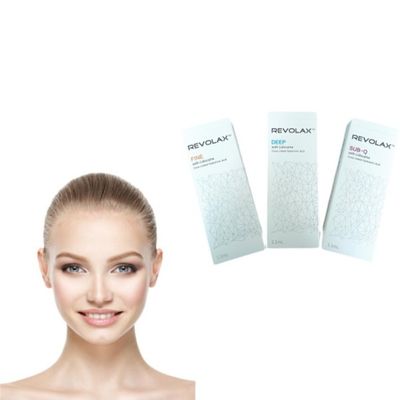 정밀한 깊은 주사통 Revolax 피부 충전물 Hialuronic 산 충전물 24mg/Ml