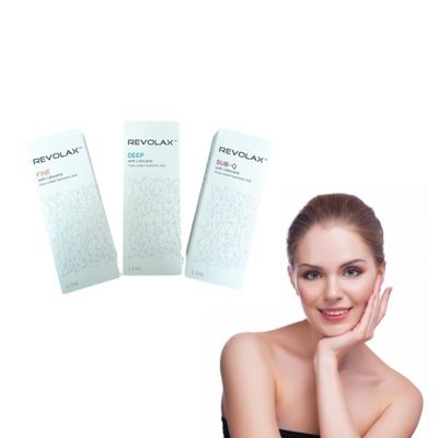 정밀한 깊은 주사통 Revolax 피부 충전물 Hialuronic 산 충전물 24mg/Ml