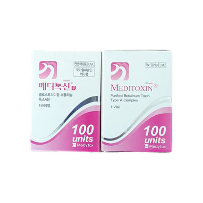 2.5mL 주름살 제거 보도구리눔 독 주입 메디트옥신 보툴리눔 독 종류 A 100 단위