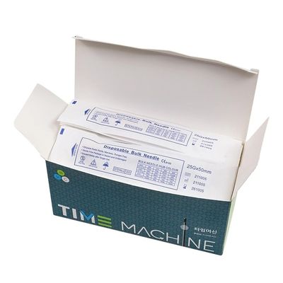 CE 미 무딘 캐뉼러 바늘 25g*50mm 18g*70mm 2개 바늘