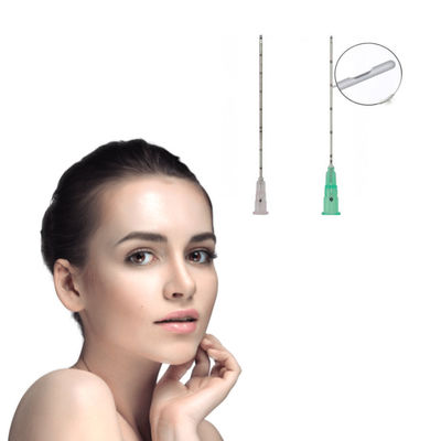 16g 내지 34G 퉁명스러운 투관침 극소 블런트 팁 주입 니들 FDA