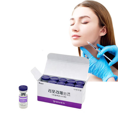 Hyaluronidase Salon Liporase 주입 충전물은 Hyaluronic 산을 녹이는 Lyase를 제거합니다