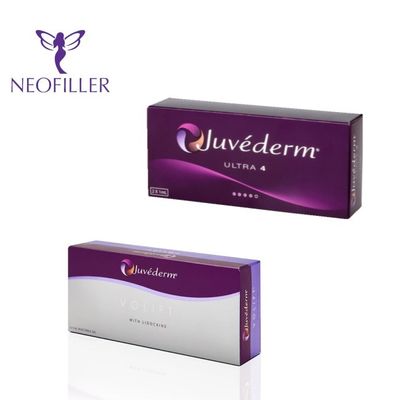 2ml 주입 Juvederm 피부 충전물 매우 4 Voluma는 얼굴 윤곽선/피부 불경기를 개조합니다