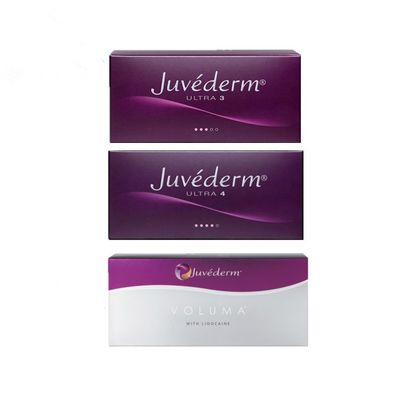Juvederm 항 노화 히알루론산 필러 울트라 4 울트라 3 및 볼륨