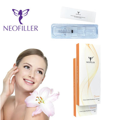 편리한 패키지 비생성 주사 히알루론산 피부 필러 주사 1ml*2 주사