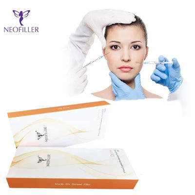 투명한 주입 깊이 히알루론산 피부 필러 1ml 2ml 10ml 20ml