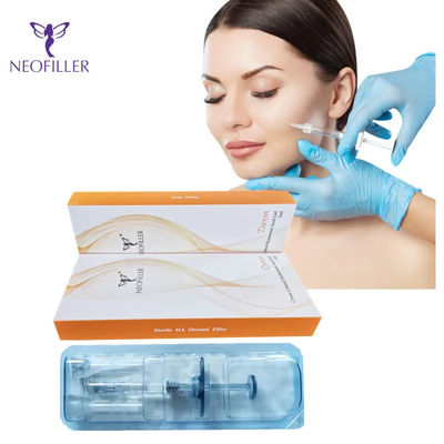 투명한 주입 깊이 히알루론산 피부 필러 1ml 2ml 10ml 20ml