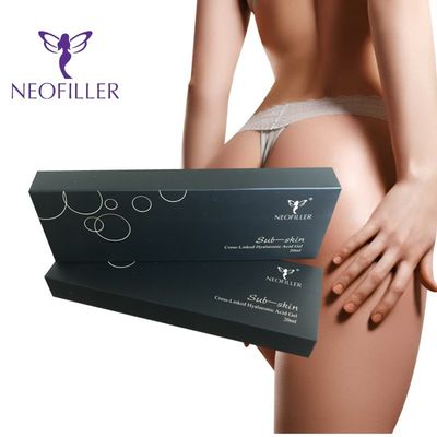 횡단 연결 히알루론산 채울기