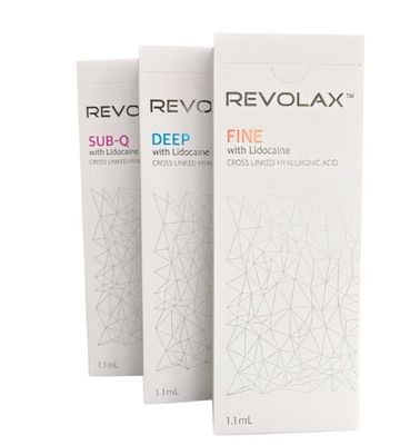 Revolax 1.1ml 크로스 링크드 히알루론산 피부 필러