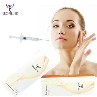부드러운 젊음 피부 얼굴 주사 부위 주사 주사 주사