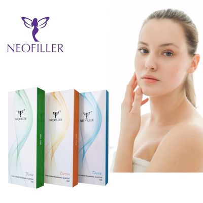 CE 인증을 받은 히알루론산 피부 필러 10ml 20ml 주입 젤 얼굴 몸 모양 개선 치료
