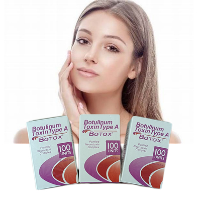 핫 더멀 필러 보톡스 안티 페이셜 주름 보툴리눔 톡신 100 유닛