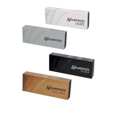 목 부위에 1ml Neuramis 피부 필러 부작용이 없습니다