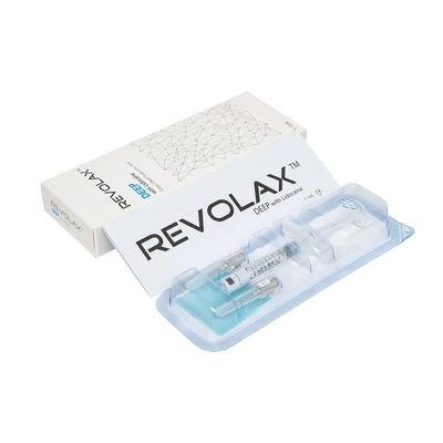 1.1ml 피부 립 필러 Revolax Fine Deep Sub-Q Anti Wrinkles 히알루론산 주입
