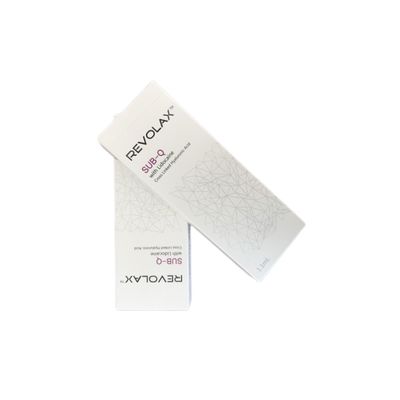 히알루론산 함유 레볼렉스 더말 필러 (6-12개월 지속, 2년 유통기한, 주사기 포장)