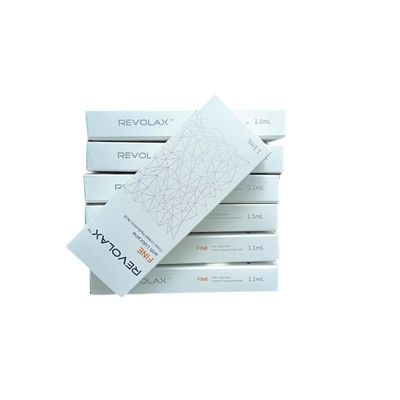 천연 느낌의 결과와 2년 유통기한, 6-12개월 지속되는 히알루론산 함유 레볼락스 더말 필러