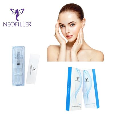 Hypodermic Injection Hyaluronic Acid Filler Transparent Gel for Facial Wrinkle Treatment Volume Enhancement and Skin Hydration Therapy