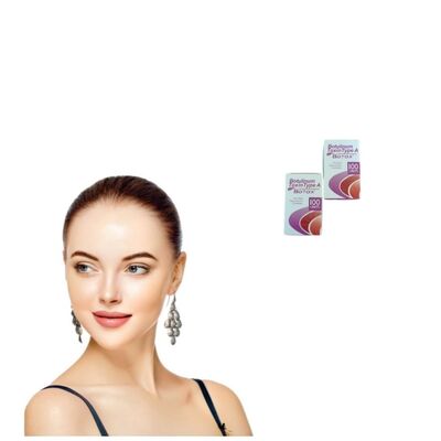 100U/ 플라크 미국 출신의 임상 주름 감소를 위한 분말 포뮬레이션의 주름 방지 주입제